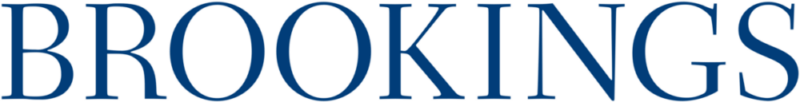 Brookings logo in blue text on transparent background